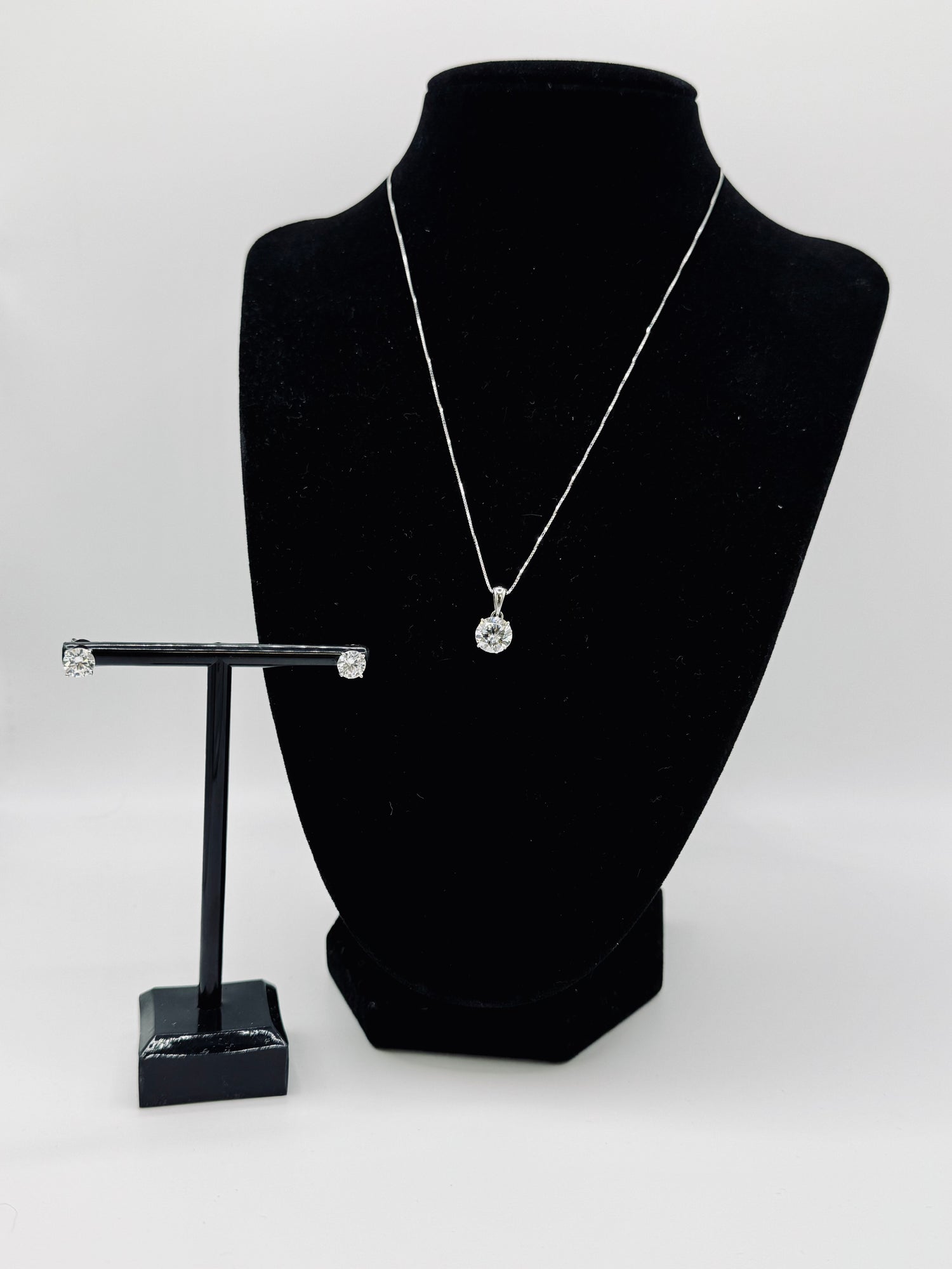 Classic Sterling Silver Cubic Zirconia Set